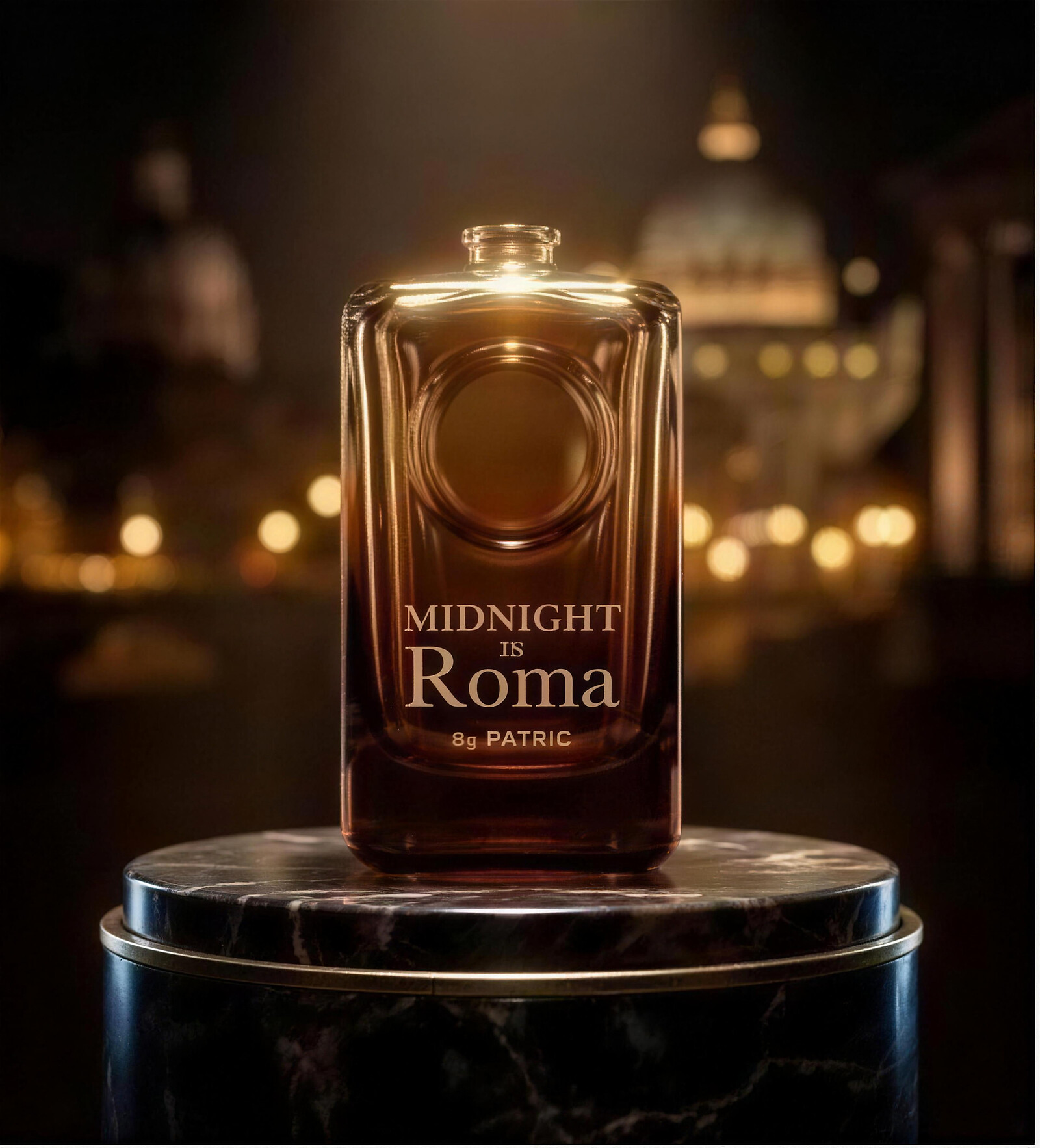 Midnight in Roma — geçişli boyama parfüm şişesi